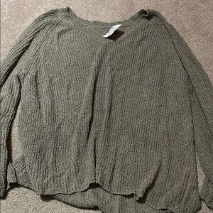 Olive Green Women's Sweater